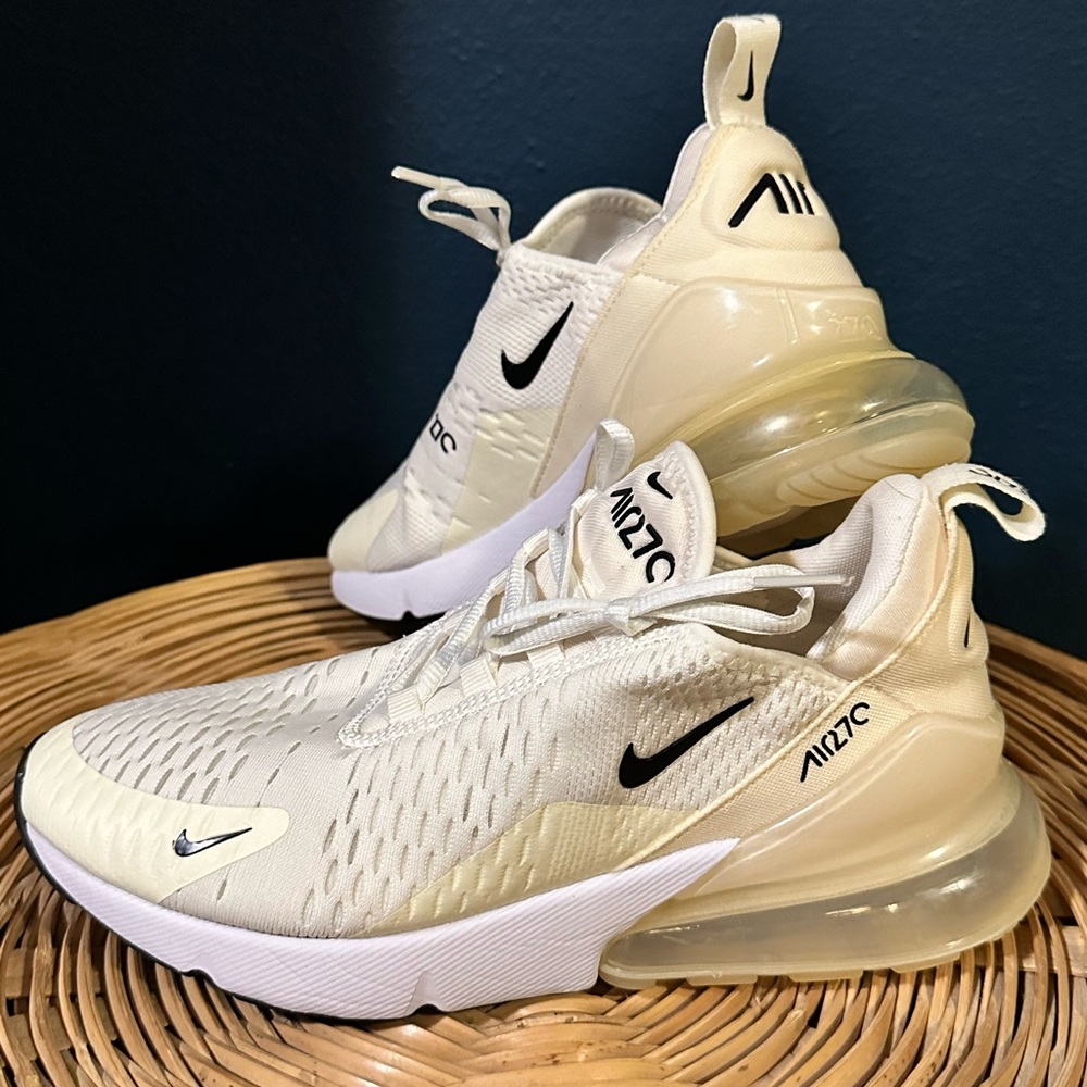 Women's Nike Air Max 270 Sail/Black-Coconut Milk (AH6789 124) -  8.5